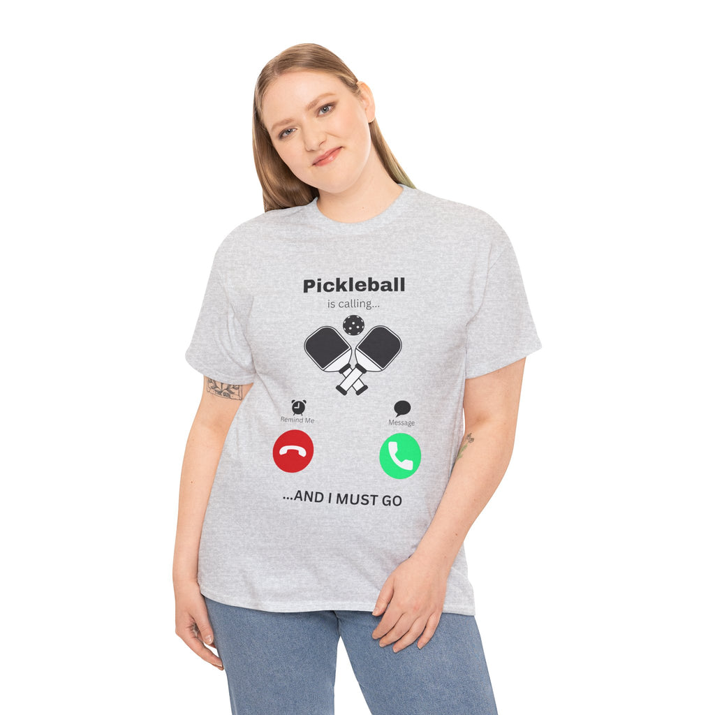 Pickleball Is Calling Tee | Pickleball T-shirt,  Funny Shirt, Pickleball, Funny Sport Shirt, Men's Shirt, Women's Shirt, Incoming Call Graphic
