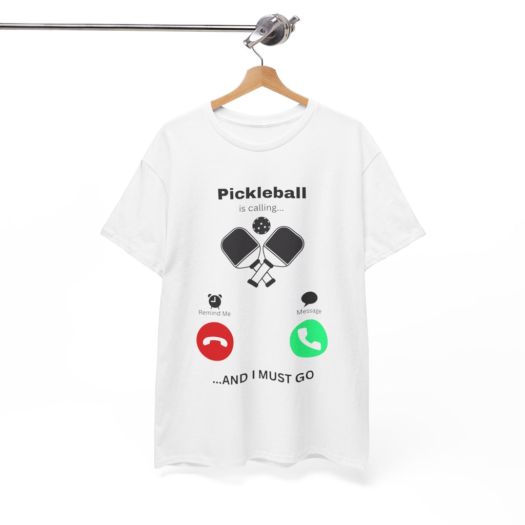 Pickleball Is Calling Tee | Pickleball T-shirt,  Funny Shirt, Pickleball, Funny Sport Shirt, Men's Shirt, Women's Shirt, Incoming Call Graphic
