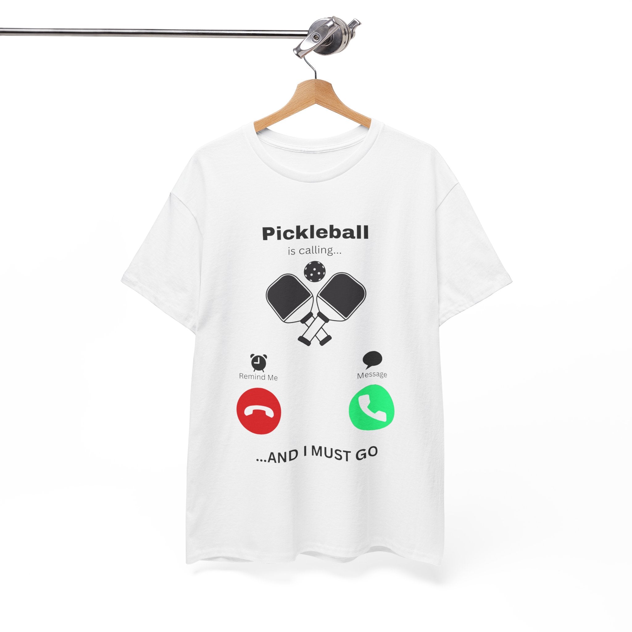 Pickleball Is Calling Tee | Pickleball T-shirt,  Funny Shirt, Pickleball, Funny Sport Shirt, Men's Shirt, Women's Shirt, Incoming Call Graphic