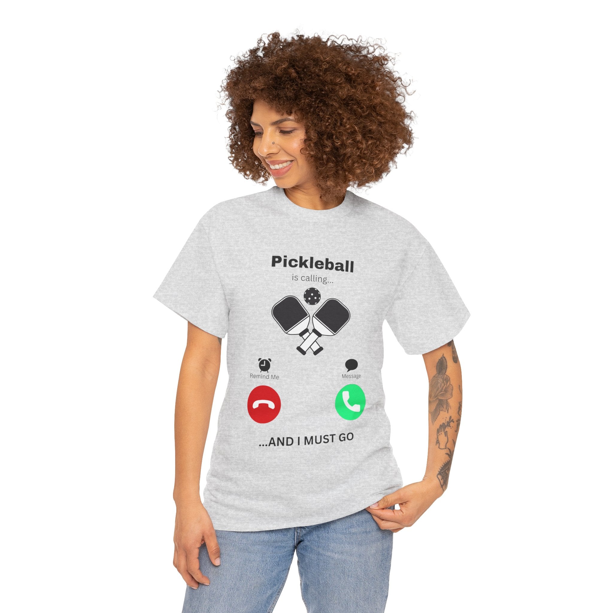 Pickleball Is Calling Tee | Pickleball T-shirt,  Funny Shirt, Pickleball, Funny Sport Shirt, Men's Shirt, Women's Shirt, Incoming Call Graphic