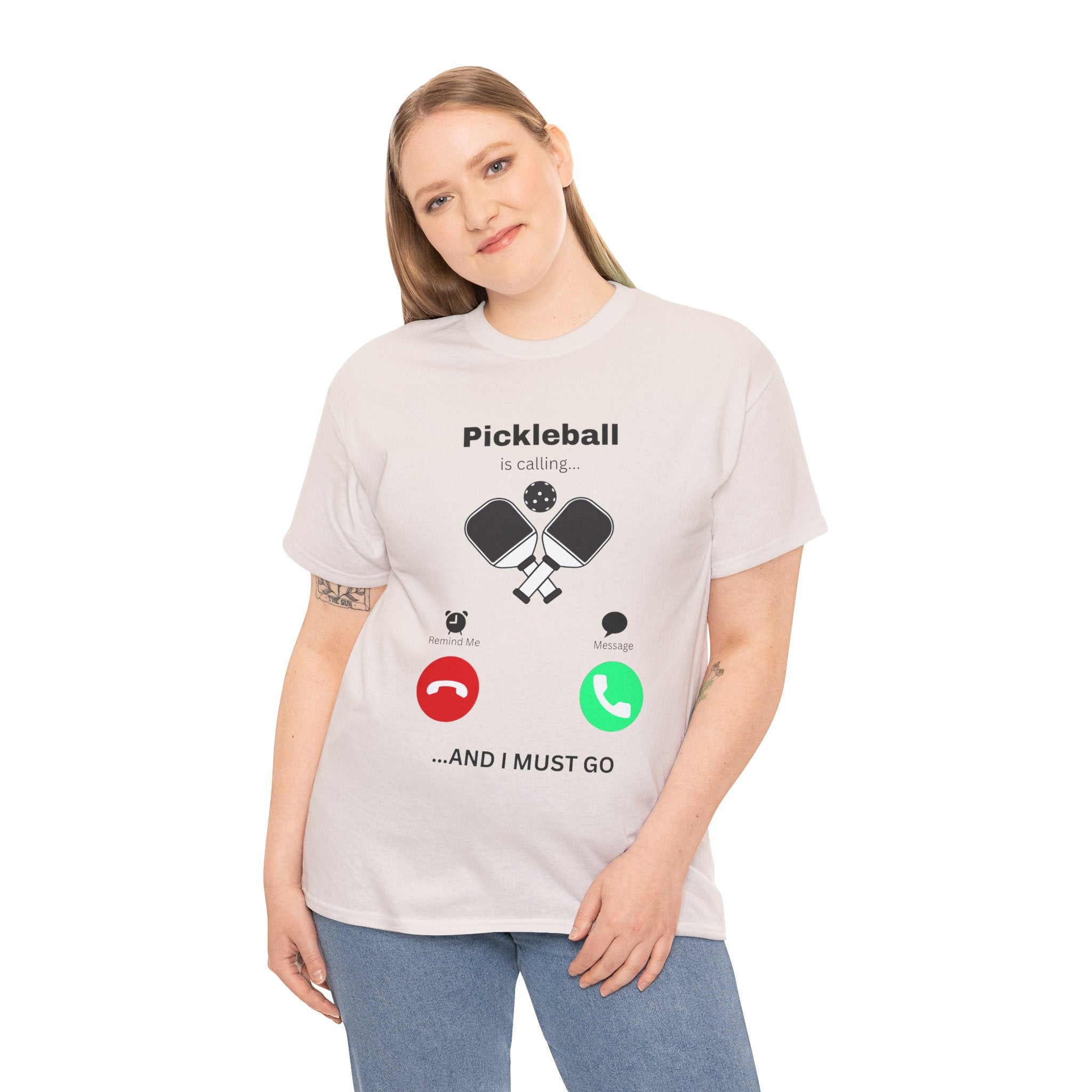 Pickleball Is Calling Tee | Pickleball T-shirt,  Funny Shirt, Pickleball, Funny Sport Shirt, Men's Shirt, Women's Shirt, Incoming Call Graphic
