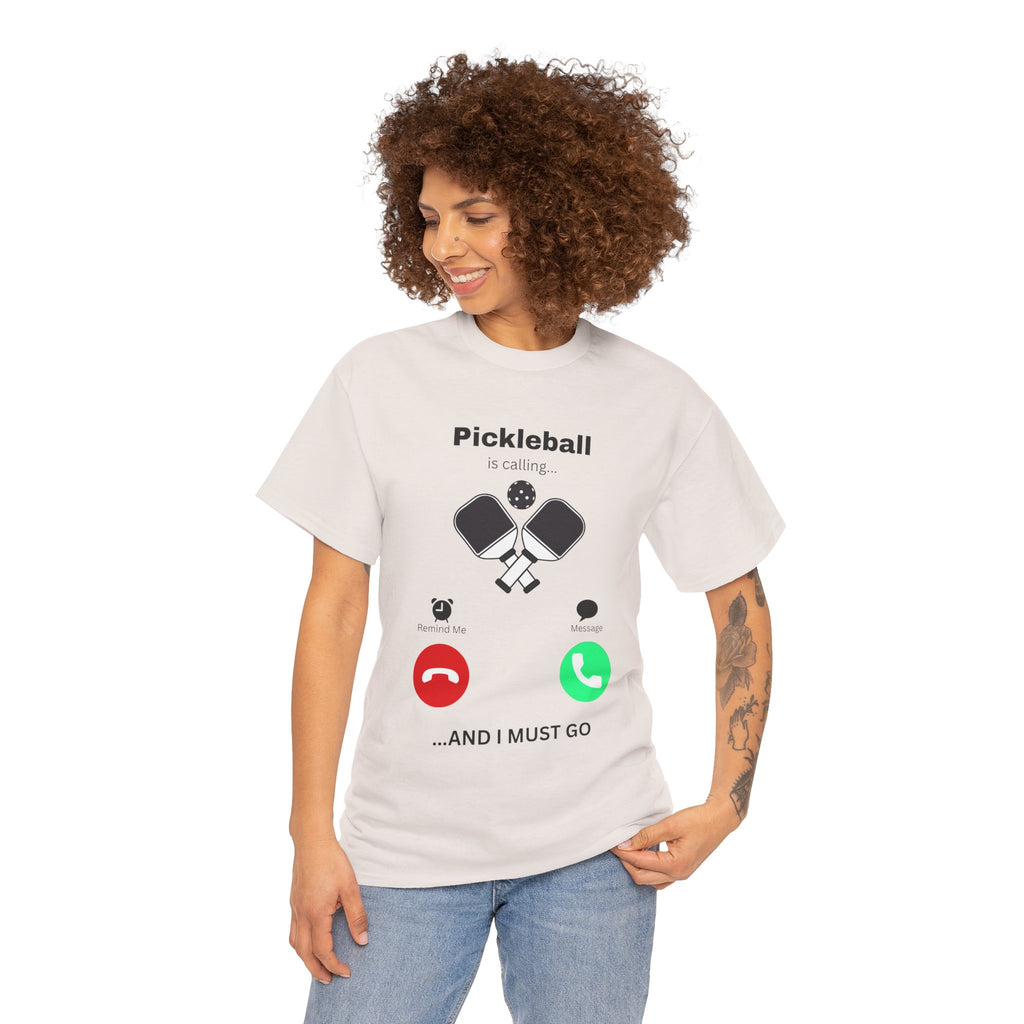 Pickleball Is Calling Tee | Pickleball T-shirt,  Funny Shirt, Pickleball, Funny Sport Shirt, Men's Shirt, Women's Shirt, Incoming Call Graphic
