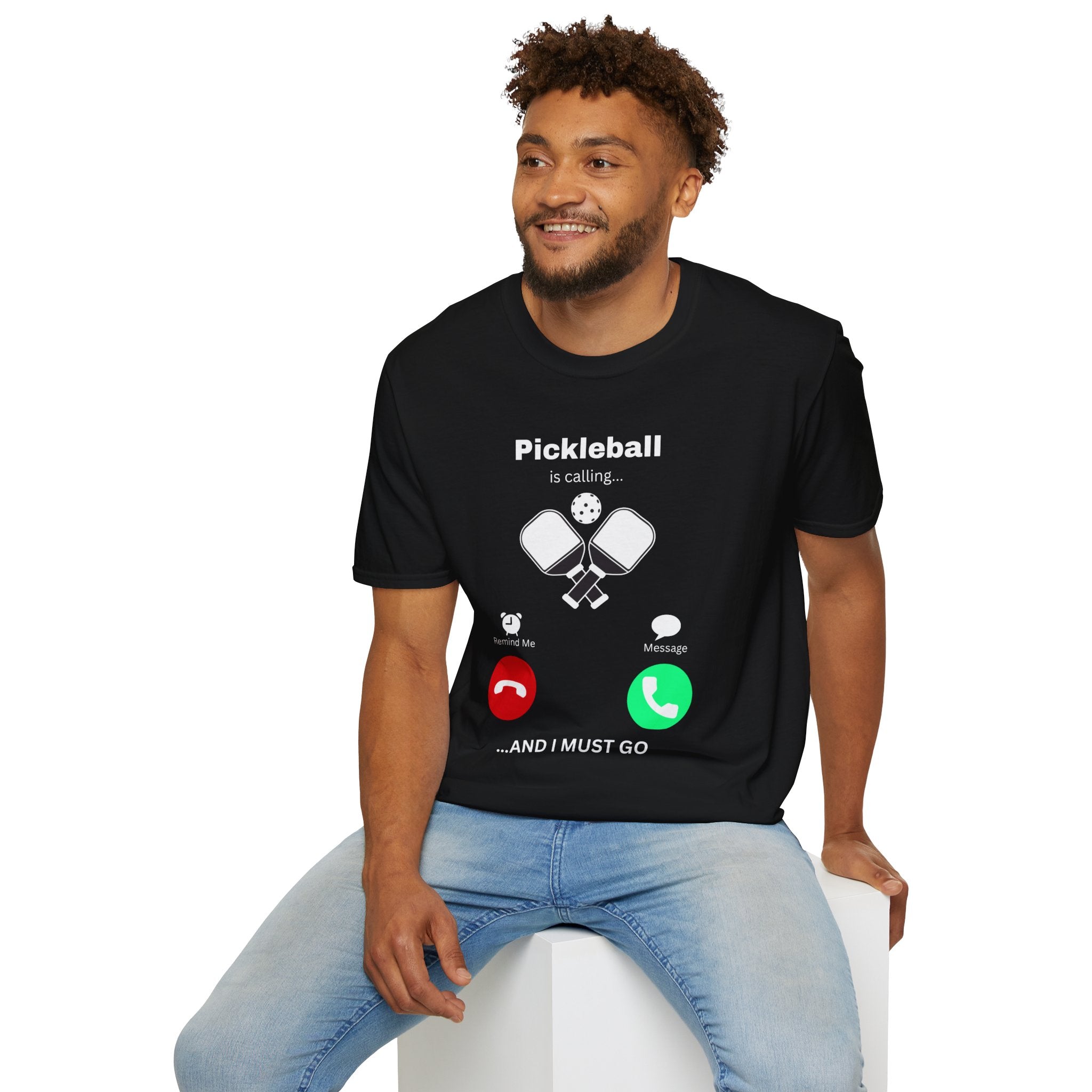 Pickleball Calling T‑Shirt — "Pickleball is calling... and I must go"