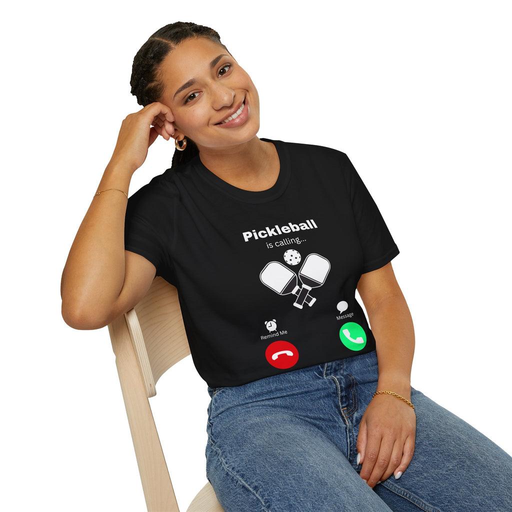 Pickleball Calling T‑Shirt — "Pickleball is calling... and I must go"