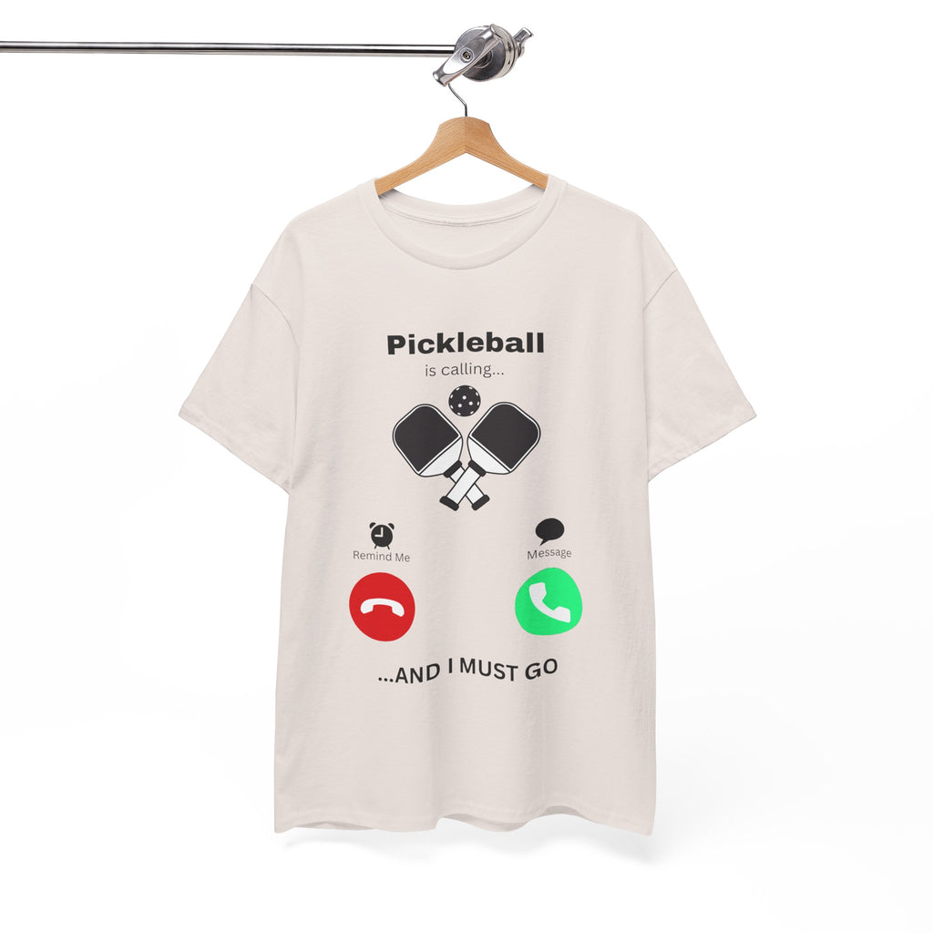 Pickleball Is Calling Tee | Pickleball T-shirt,  Funny Shirt, Pickleball, Funny Sport Shirt, Men's Shirt, Women's Shirt, Incoming Call Graphic